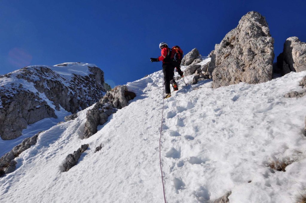 Terminillo, alpinismo invernale