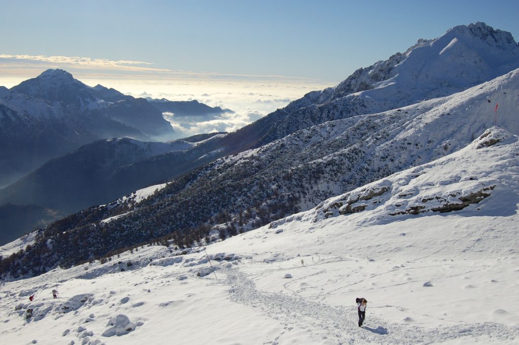 Vista dalla cima del Grignone - Foto Wikimedia Commons @Luca Casartelli