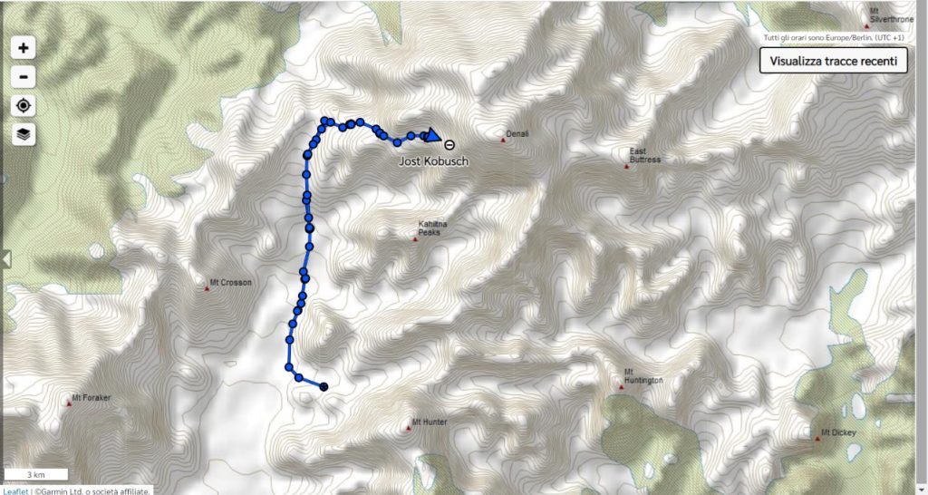 Live tracking di Jost al 18.02.2023 ore 16.45
