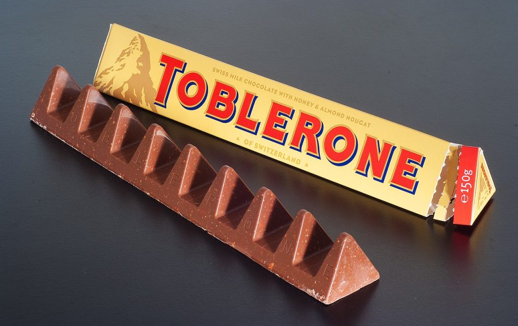 Toblerone - Foto Wikimedia Commons @Ashley Pomeroy