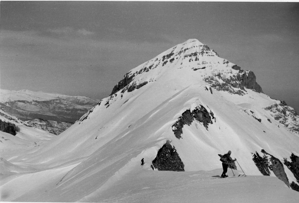 1932, Sella del Cefalone, foto Bonacossa, archivio CAI Roma