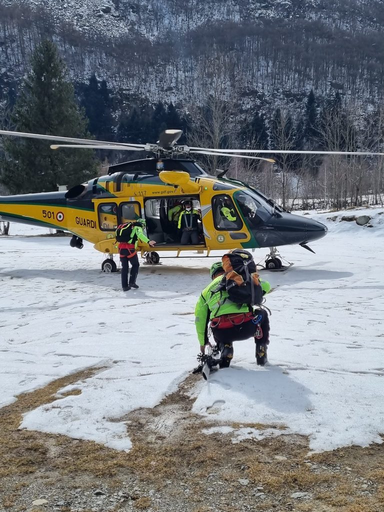 Immagine di repertorio FB Soccorso Alpino e Speleologico Piemonte