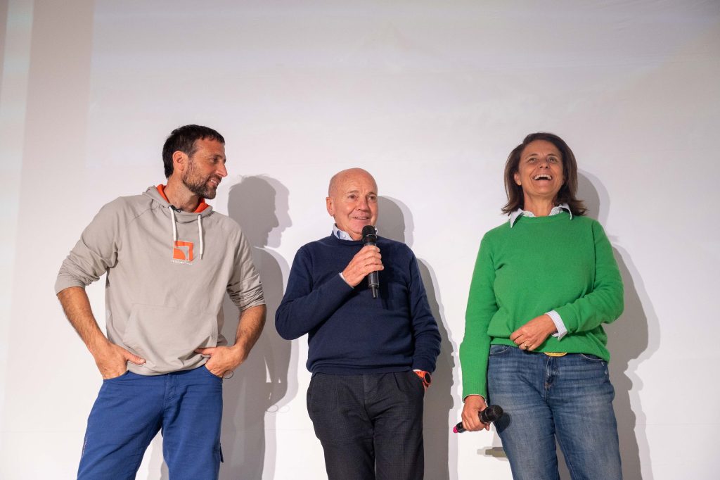 Alex Txikon nella serata a Brescia