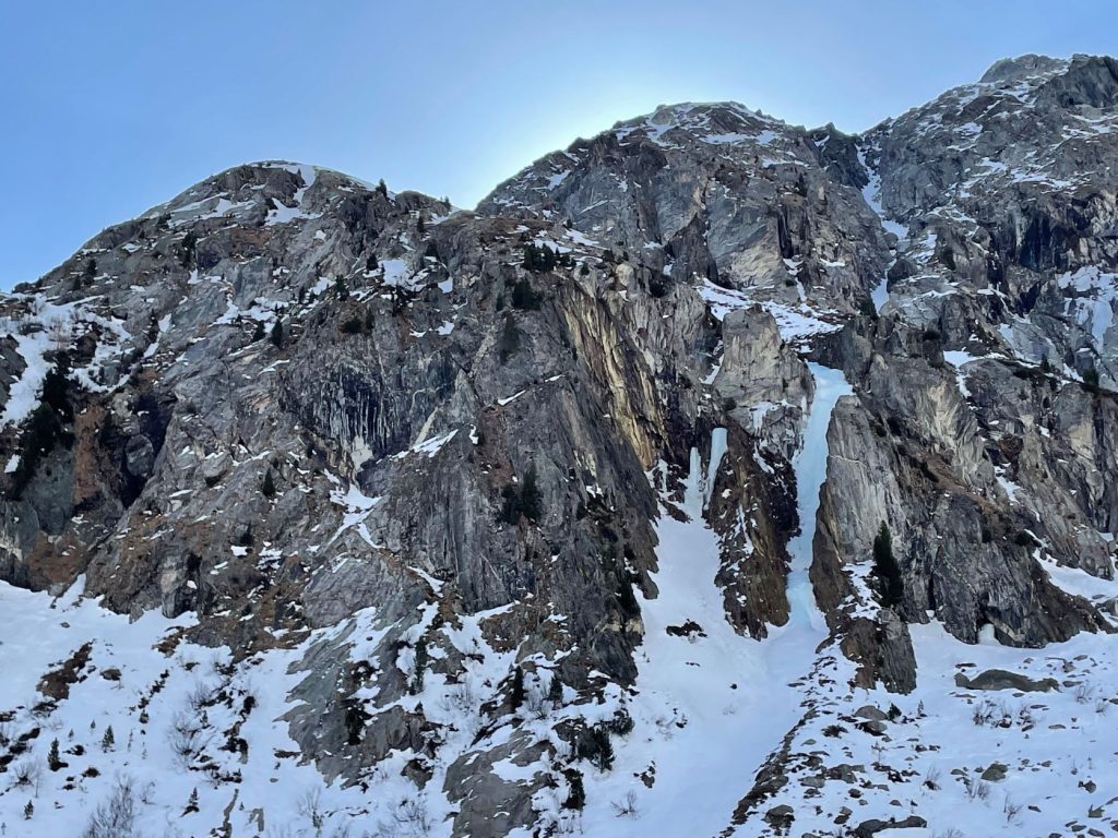 Pareti di granito all