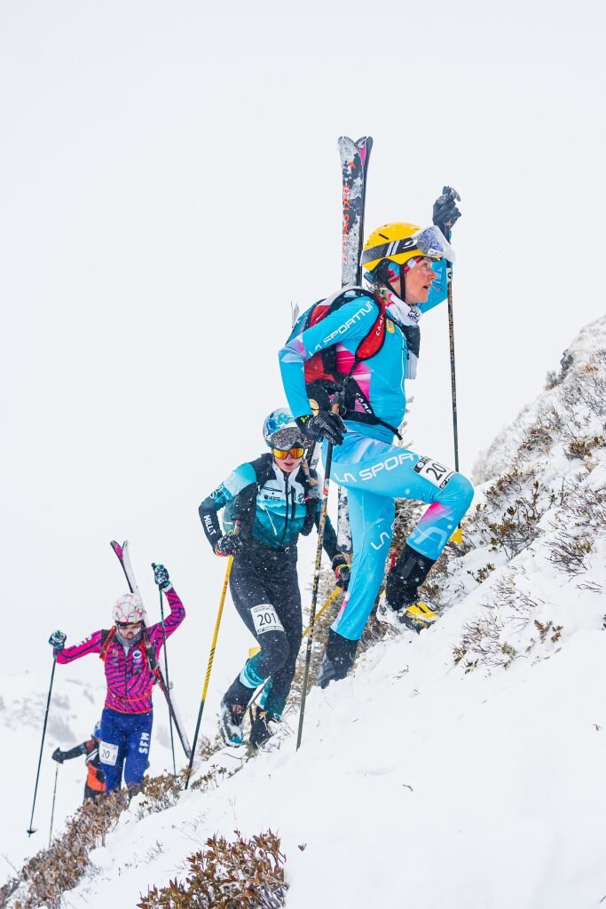 Emily Harrop - Axelle Gachet Mollaret / Pierra Menta 2023 ©Jocelyn Chavy