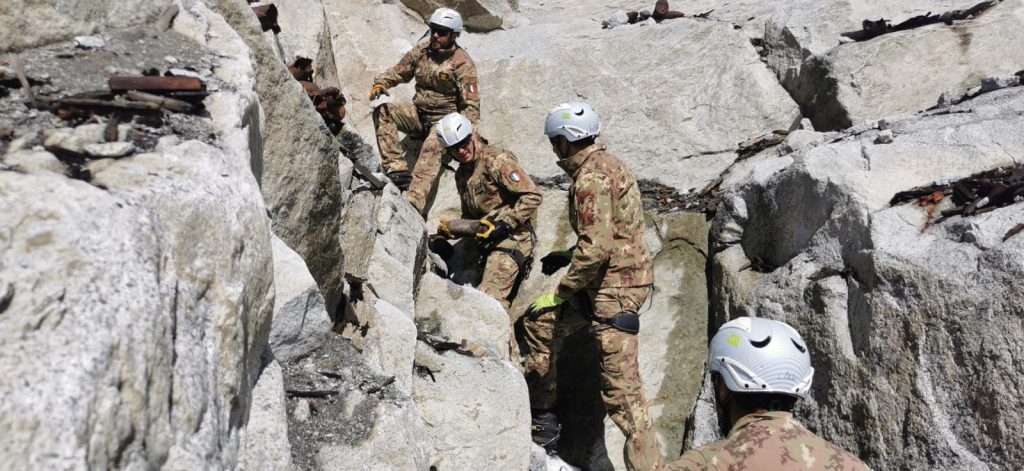 Vedretta di Nardis - Operazione "Nardis e Presena 22-23" - Foto 2° reggimento genio guastatori