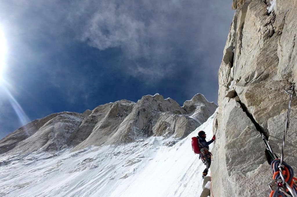 Spedizione 2019 al Meru Peak. Foto Courtesy of Mathieu Maynadier