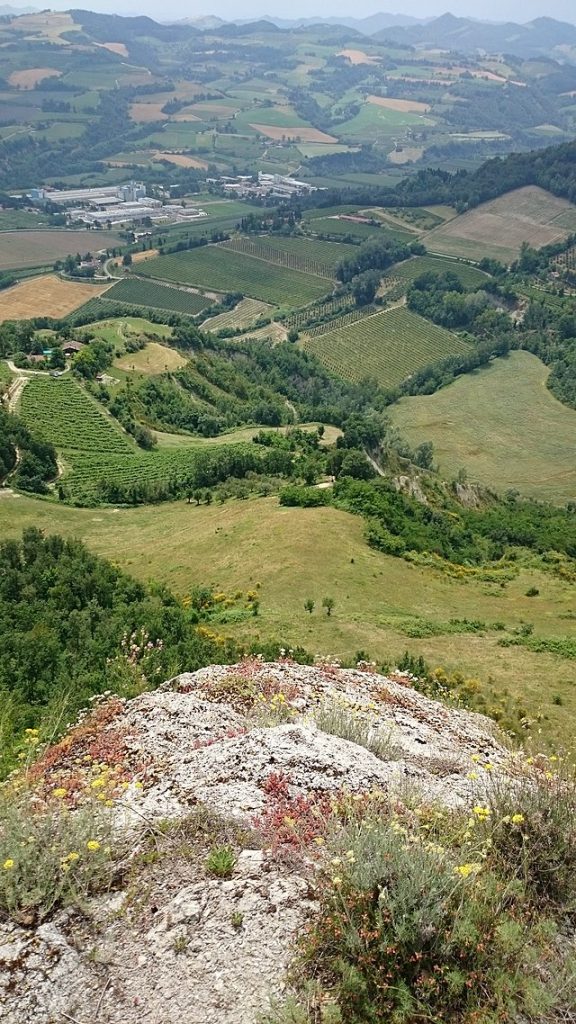 Sul crinale della Vena del Gesso. Foto Wikimedia Commons @ЭЯMДИИФ-БIFFI
