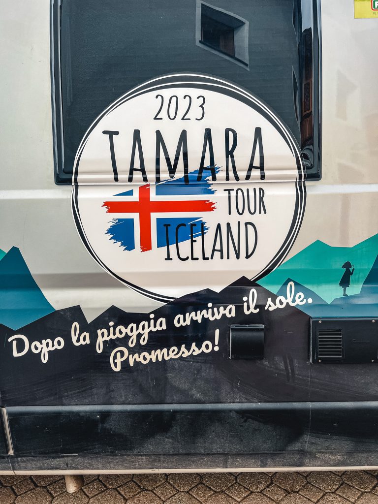 Il logo del Tamara Tour Iceland. Foto Archivio Tamara Lunger