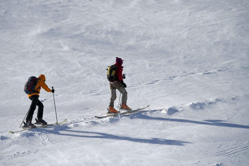 Skialp - Foto ANSA  (Credit Image: © Markiian Lyseiko/Ukrinform via ZUMA Wire)