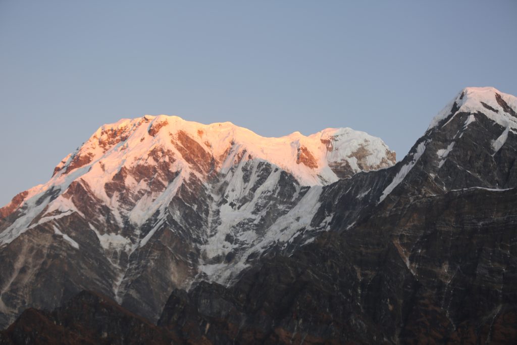 Annapurna range da Pokhara (Photo by Tang Wei/Xinhua) (Credit Image: © Tang Wei/Xinhua via ZUMA Press)