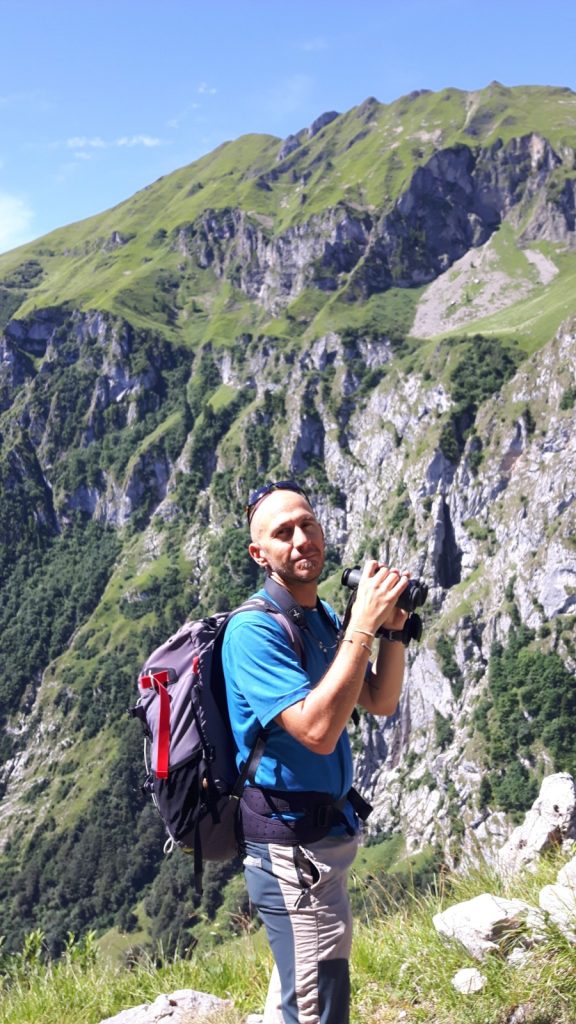 Lo zoologo Filippo Zibordi