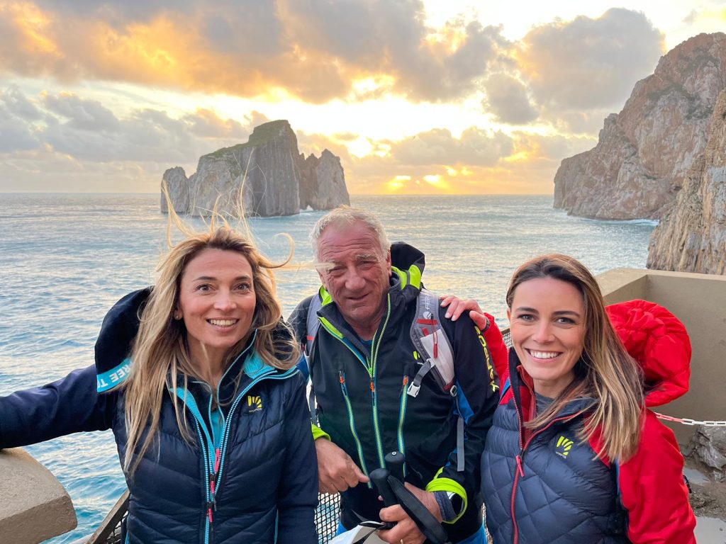 Lino Zani, Margherita Granbassi e Giulia Capocchi