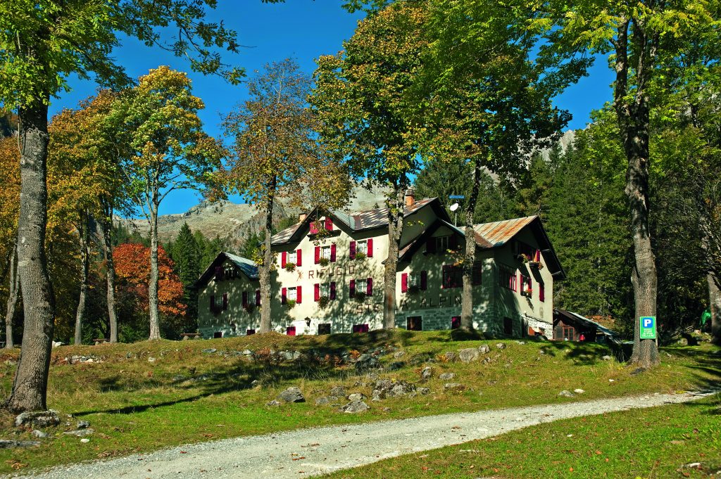 Il Rifugio Stella Alpina, all