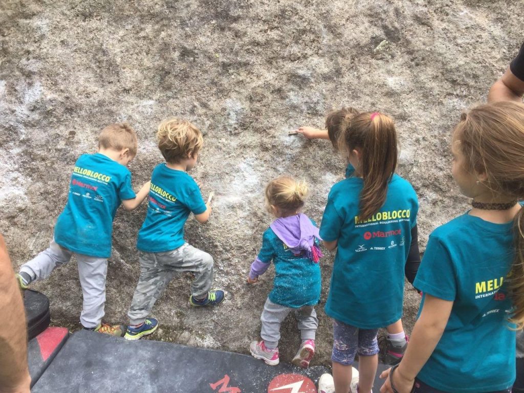 Mellokids. Foto Archivio Melloblocco