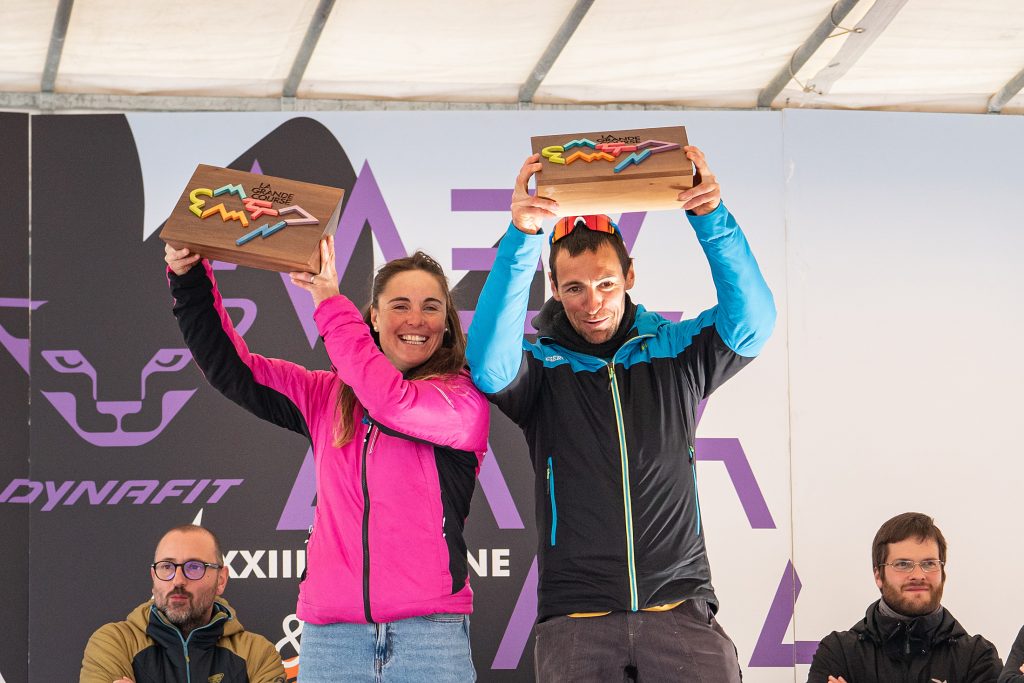 Elena Nicolini e Matteo Eydallin. Foto Ufficio Stampa Trofeo Mezzalama