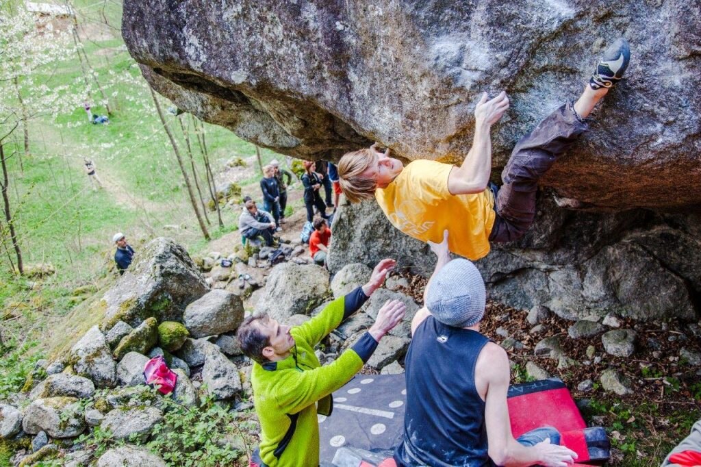 Nalle Hukkataival su Parnassus. Foto Klaus Dell