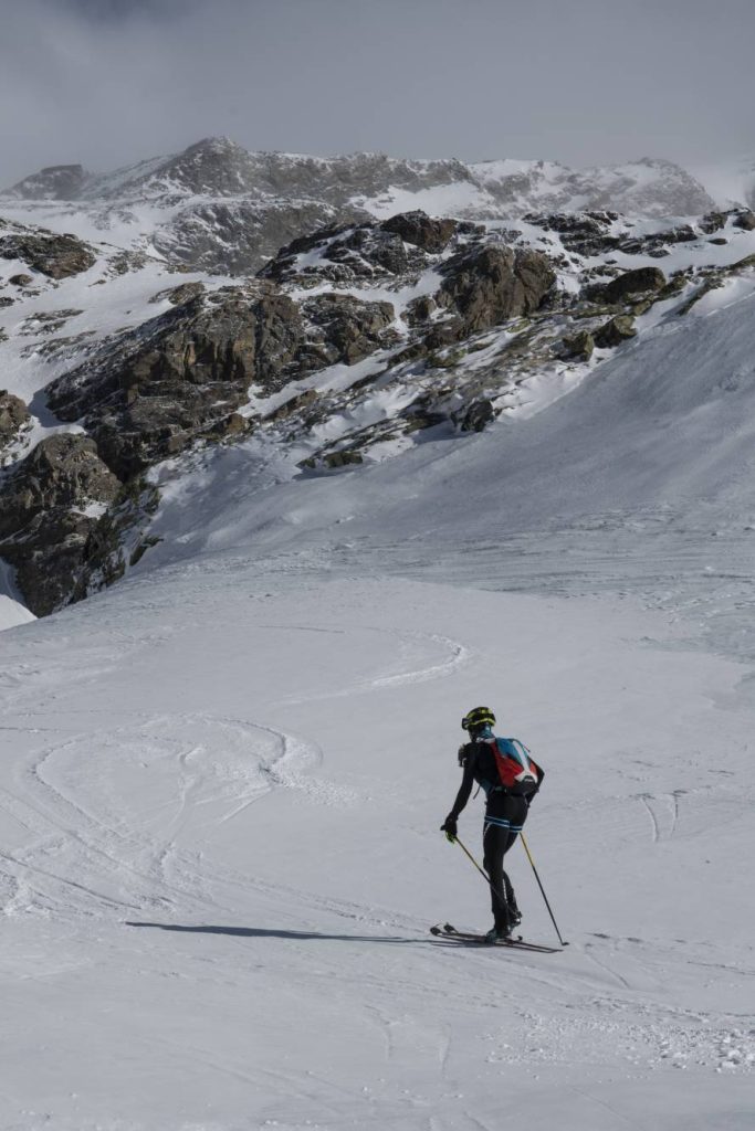 In salita verso Capanna Margherita ©Fabio Menino