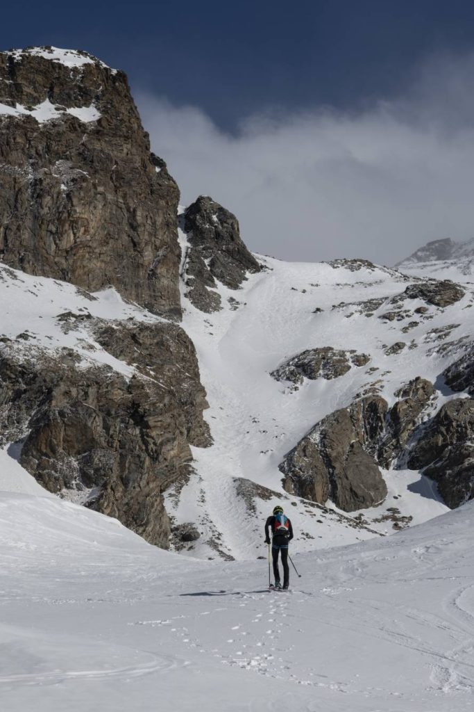 In salita verso Capanna Margherita ©Fabio Menino