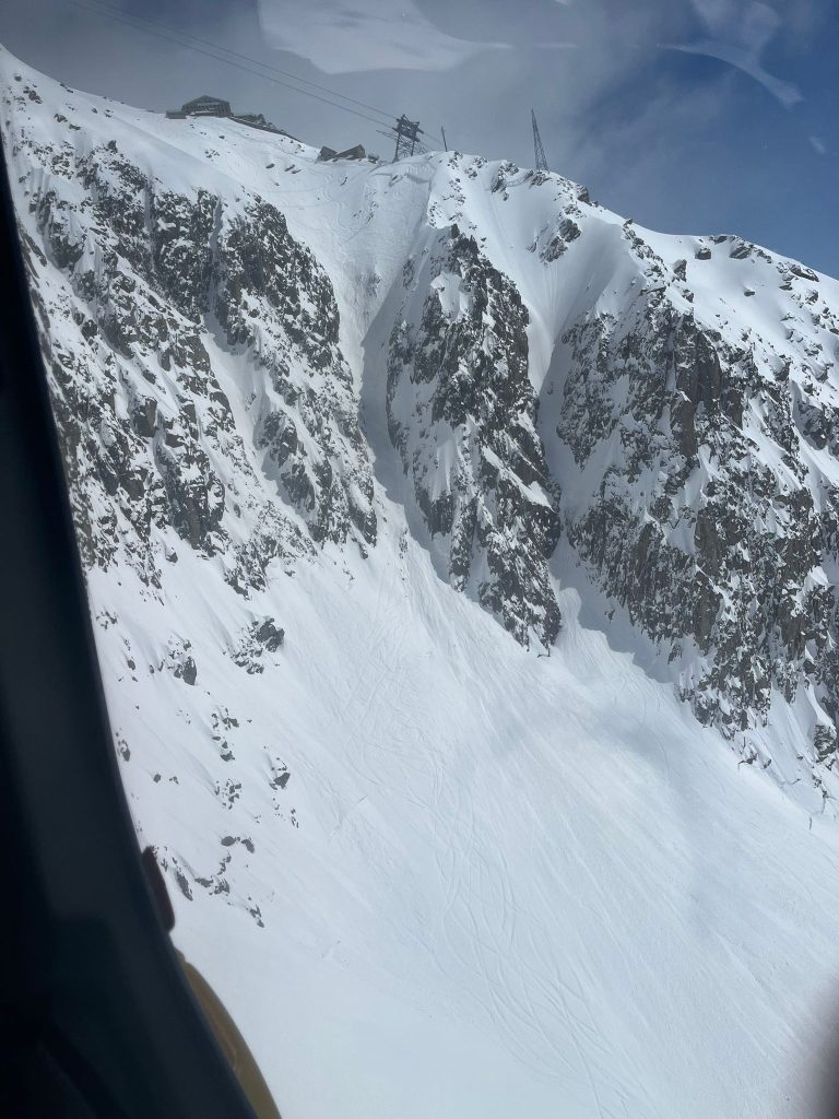 Canale del Cesso - Foto Soccorso Alpino e Speleologico VDA