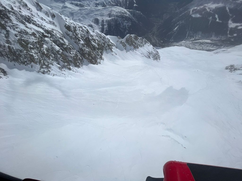 Canale del Cesso - Foto Soccorso Alpino e Speleologico VDA