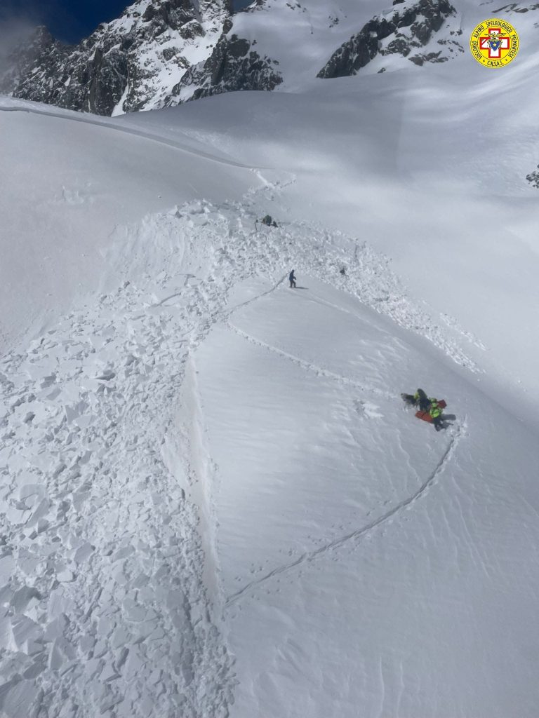 Soccorso in valanga - Foto Soccorso Alpino e Speleologico piemontese