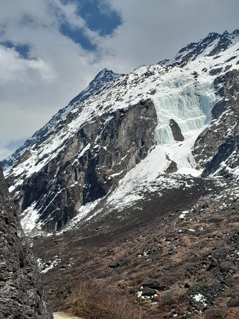 La grande cascata di ghiaccio - Foto di Davide Peluzzi e Paolo Cocco