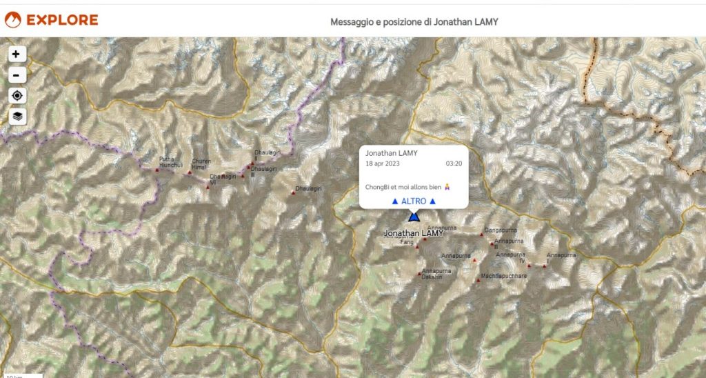 Il messaggio di Jonathan Lamy dopo il salvataggio