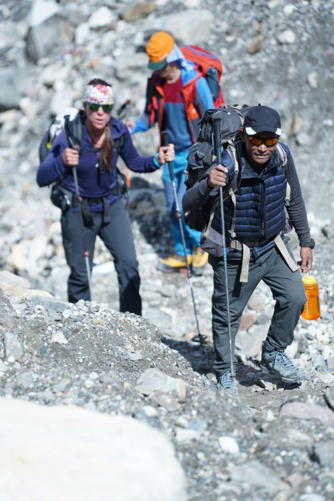 Jill Wheatley in salita sull