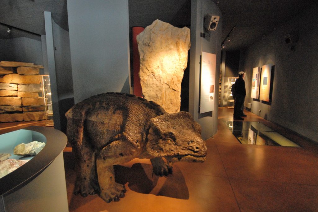 Centro visite del Geoparc. Foto Stefano Ardito