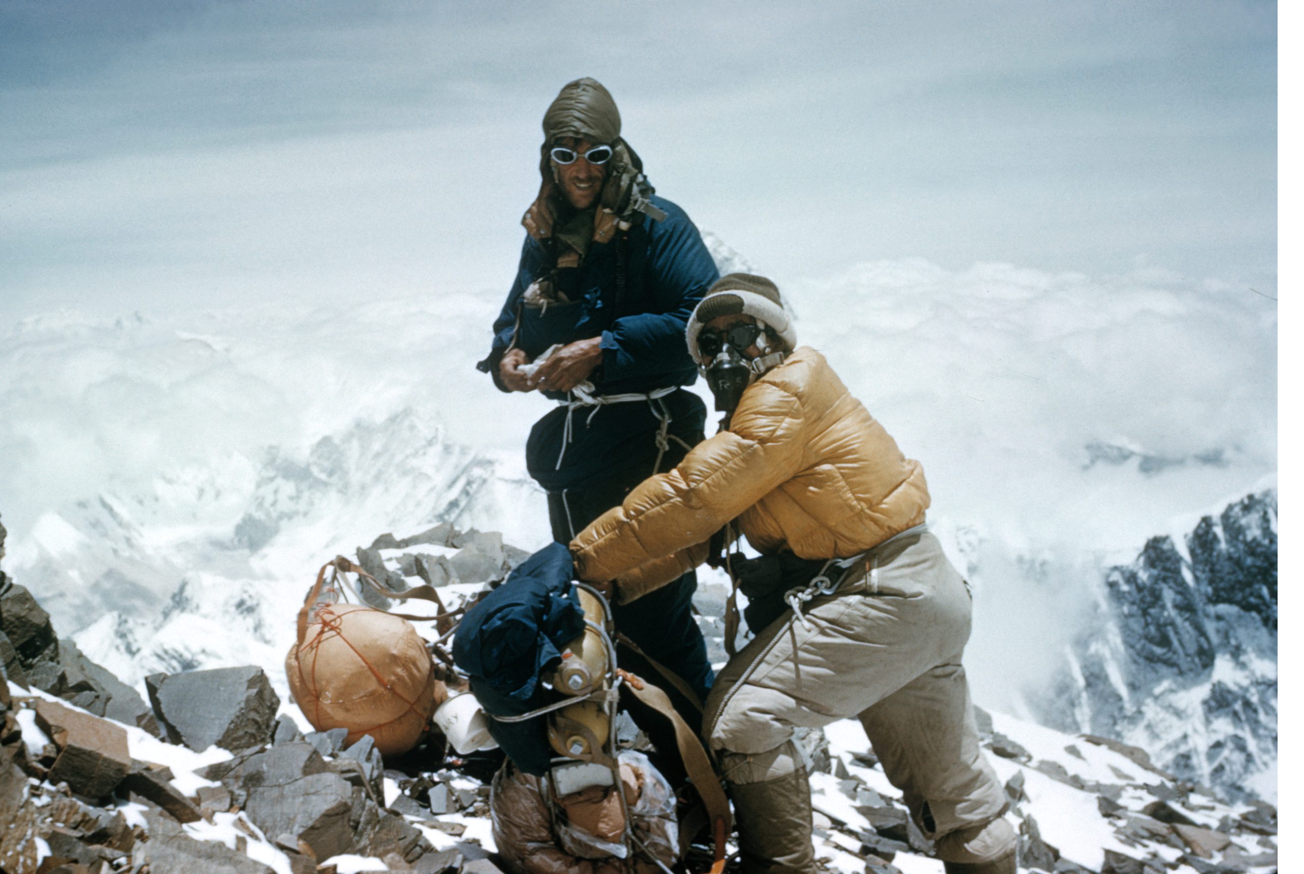 29 maggio 1953. Due uomini (e una foto) in cima all’Everest