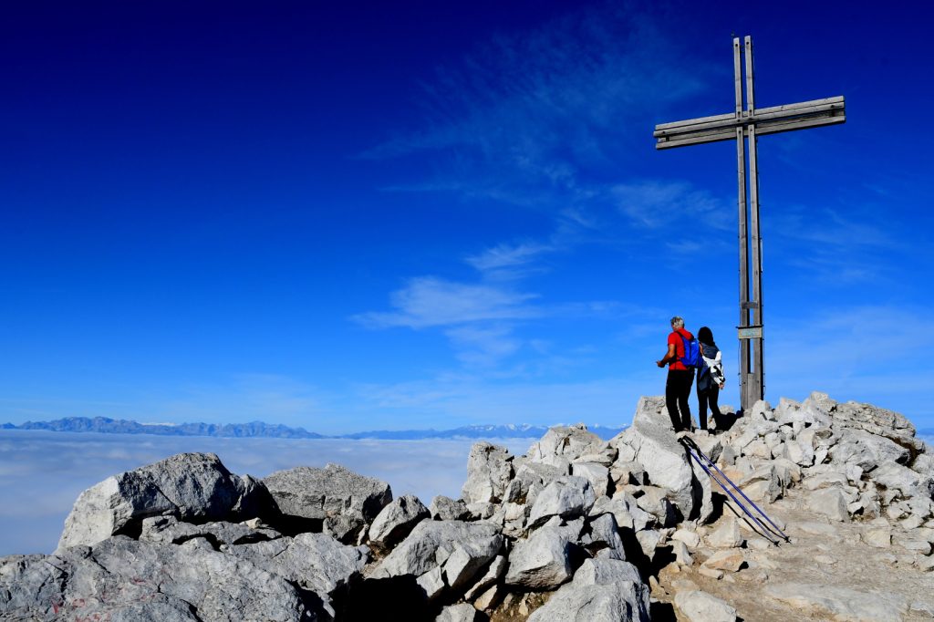 La vetta del Corno Bianco. Foto Stefano Ardito