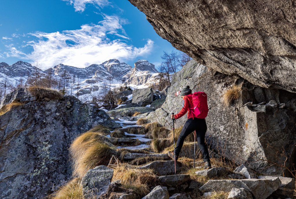 Sentiero per il Rifugio Omio, Valle dell