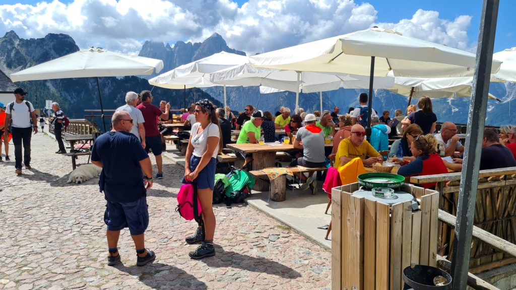 Monte Lussari, il belvedere. Foto Stefano Ardito