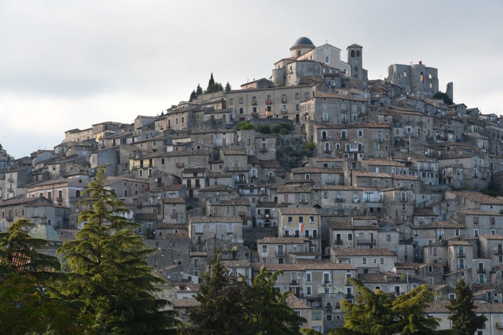 Morano Calabro, il borgo medievale. Foto Stefano Ardito