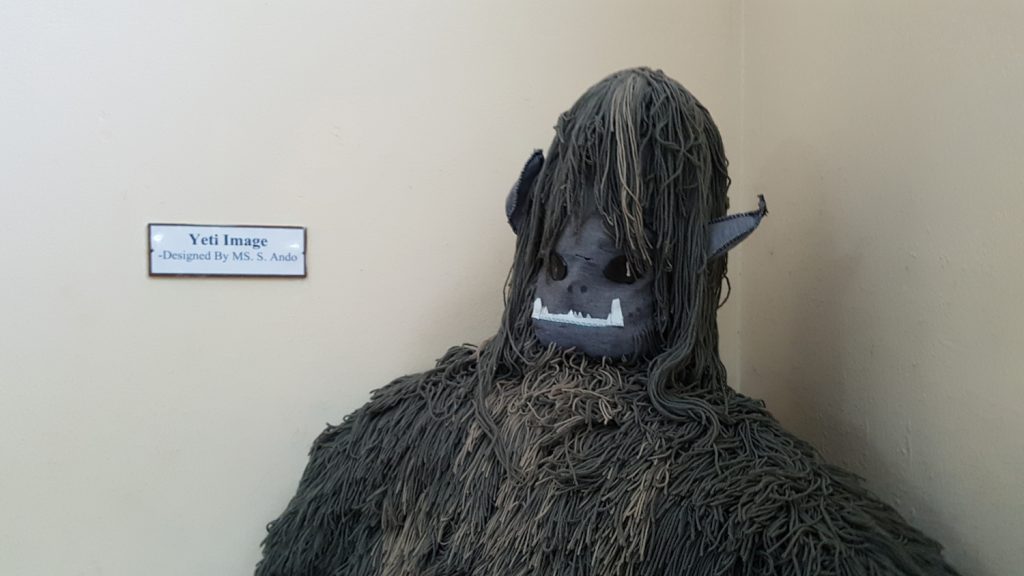 Lo Yeti. International Mountaineering Museum. Pokhara.  Foto Stefano Ardito