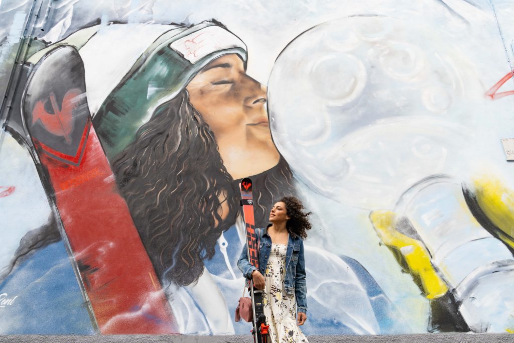 Federica Brignone. Foto Ufficio Stampa Gruppo Rossignol