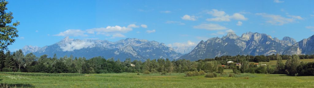 La Valbelluna. Foto Wikimedia Commons @Davide Mauro