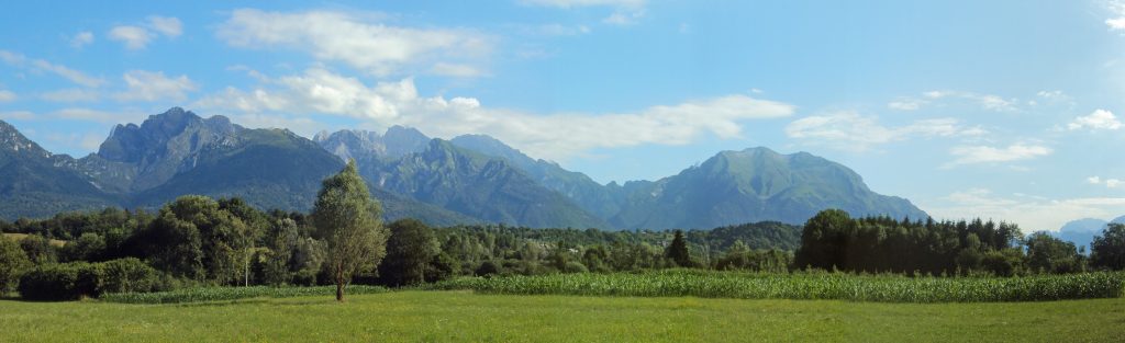 La Valbelluna. Foto Wikimedia Commons @Davide Mauro