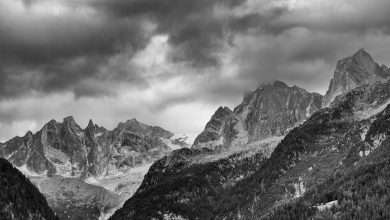 fotografare in montagna, fotografia montagna, foto bianco e nero