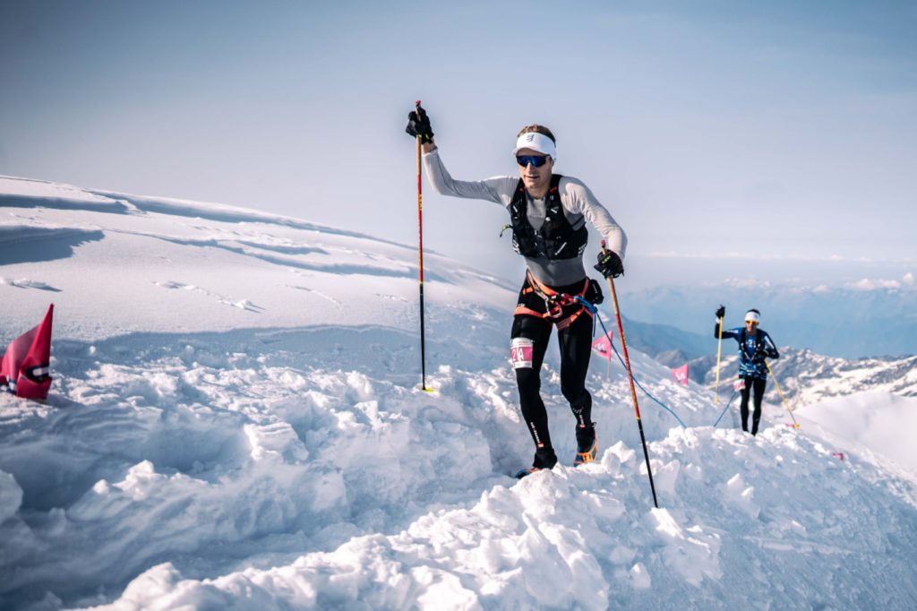 Monte Rosa SkyMarathon 2023, Aurelien Dunand-Pallaz (FRA) e Daniel Antonioli (ITA). Foto ©josemiguelmunoze