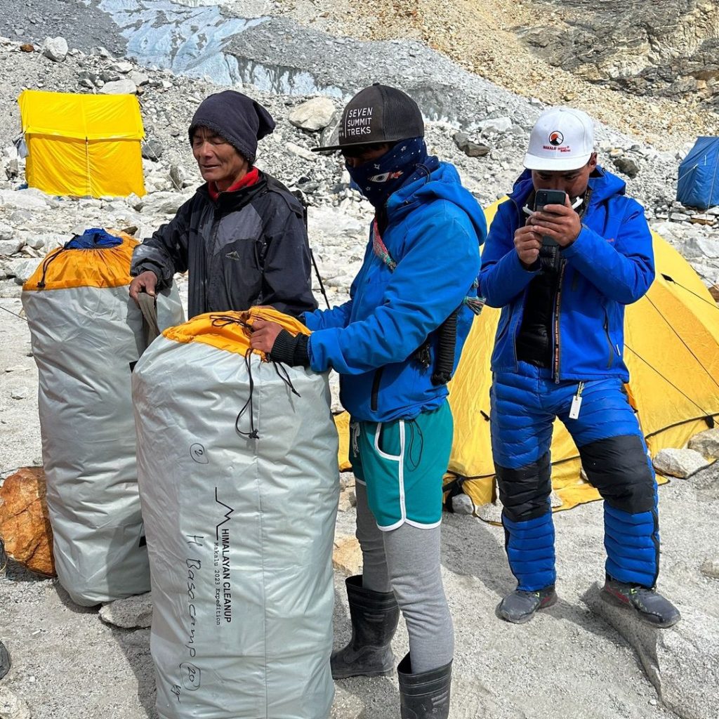 Himalayan clean up 2023 - Foto IG Luc Boisnard