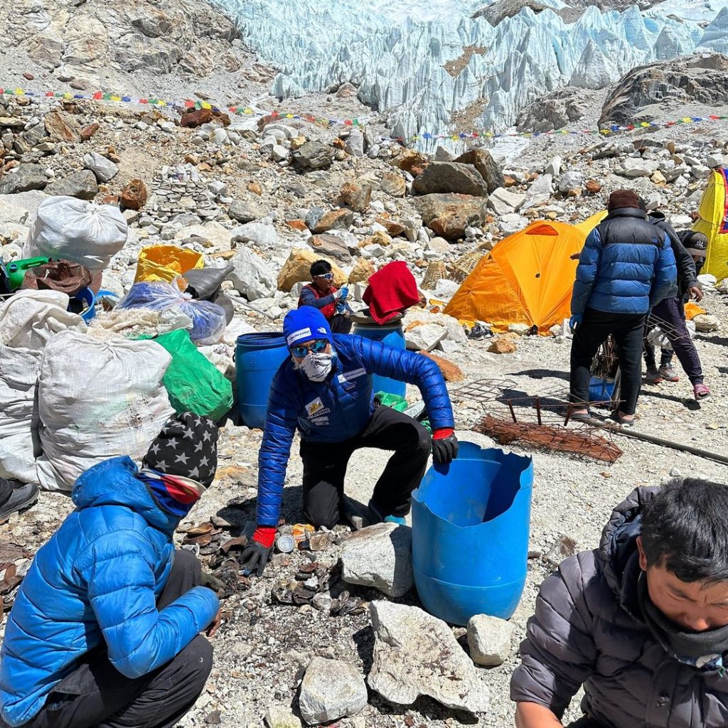 Himalayan clean up 2023 - Foto IG Luc Boisnard