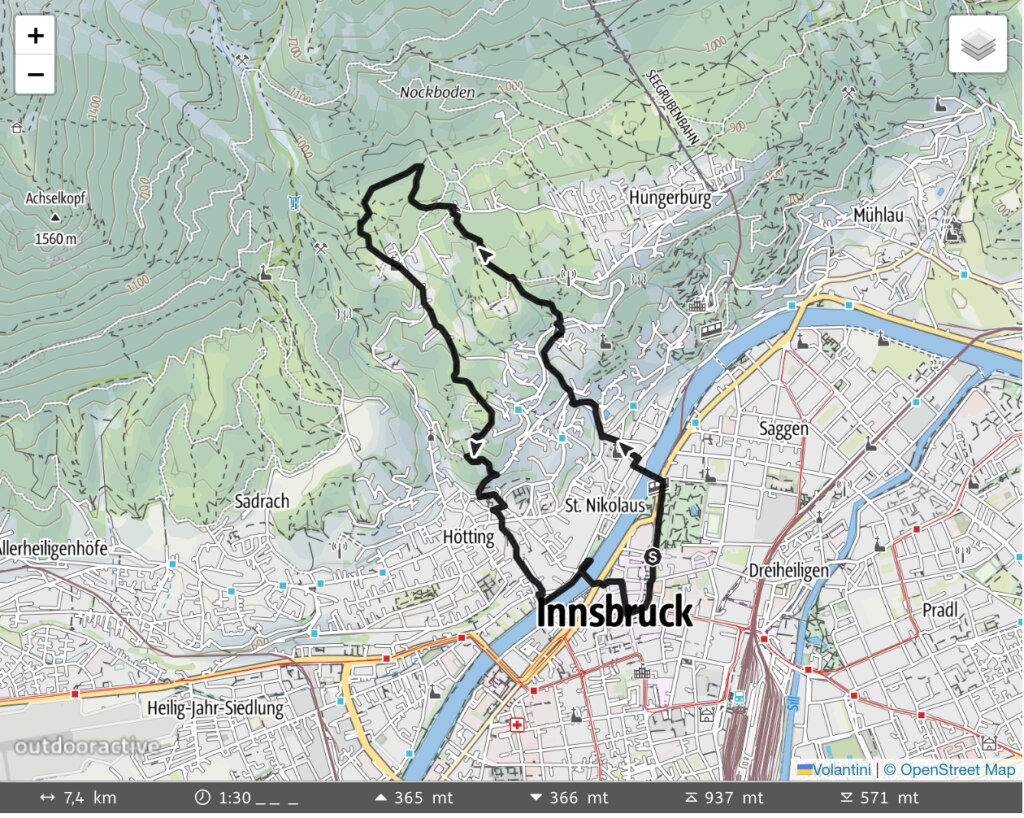 Campionati Mondiali di Trail e Mountain Running, Innsbruck. Trail Mountain