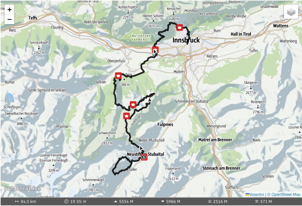 Campionati Mondiali di Trail e Mountain Running, Innsbruck
