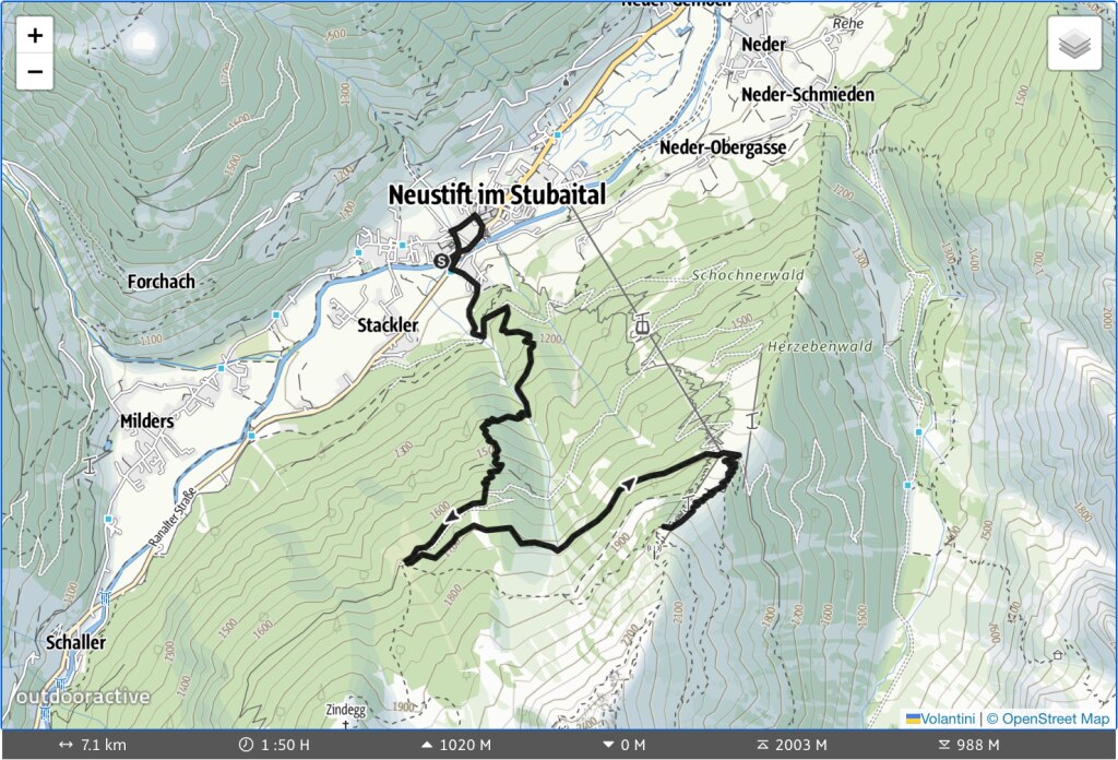 Campionati Mondiali di Trail e Mountain Running, Innsbruck. Trail Vertical