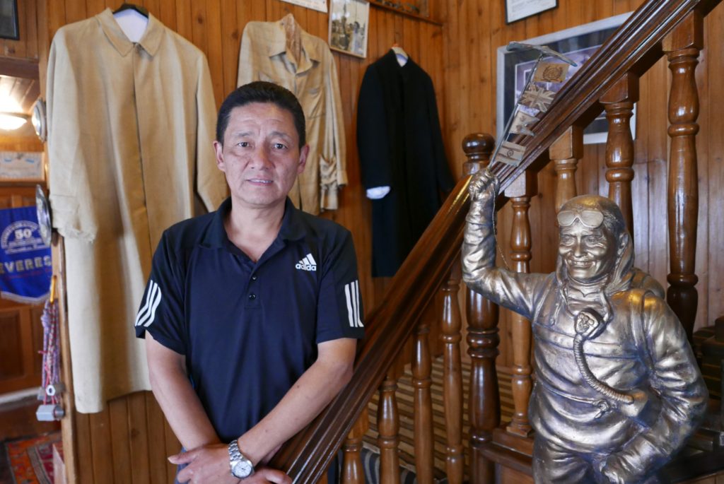 Darjeeling, Jamling Tenzing nella casa museo del padre