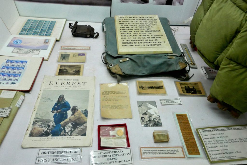 Darjeeling, museo dellHimalayan Mountaineering Institute