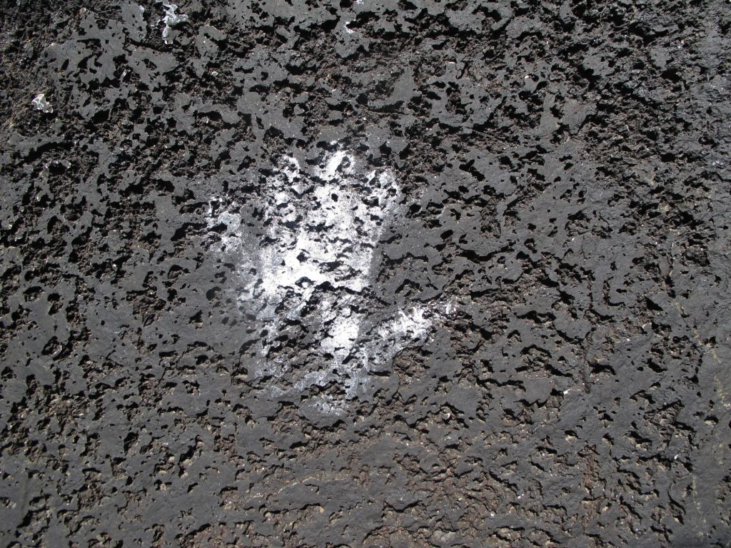 Laboratorio di serpentino pareti dello Scerscen