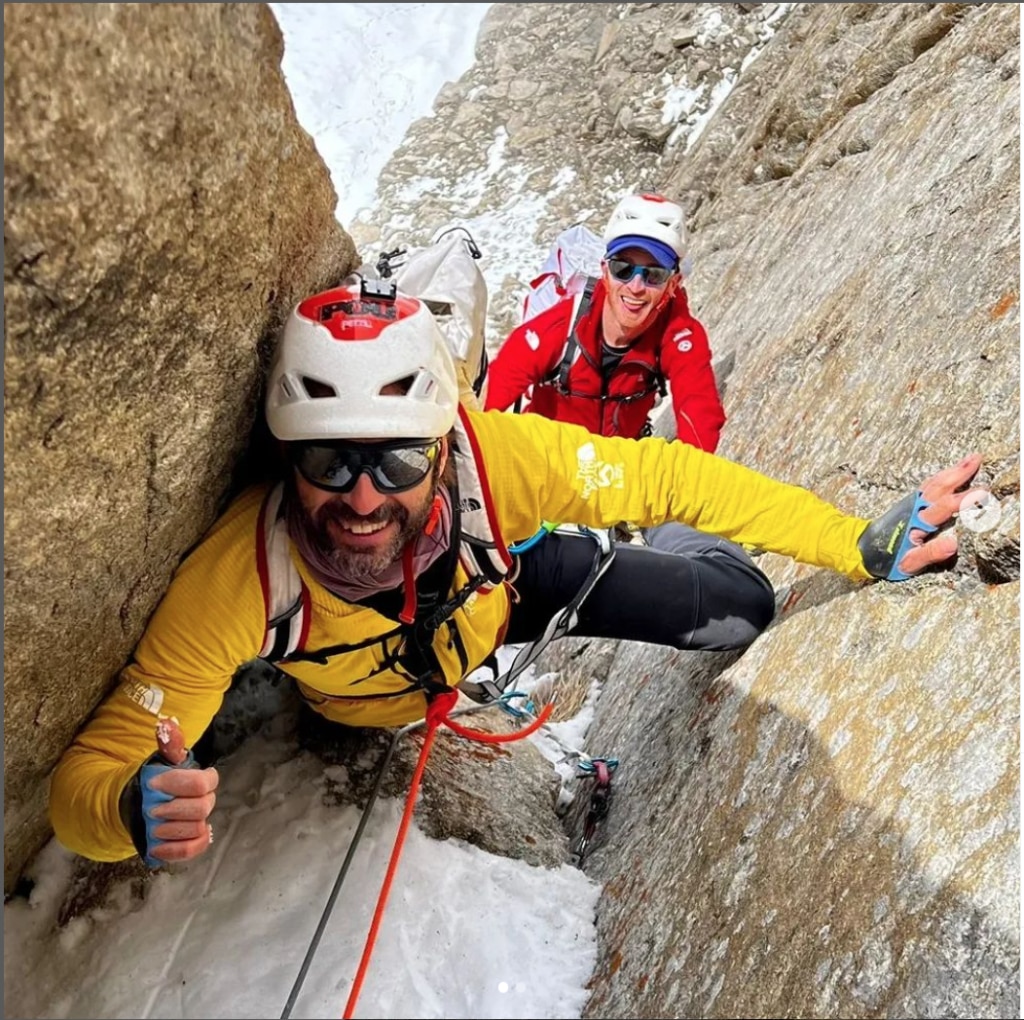 I fratelli Pou eFay Manners completano l'ascensione al Trango II. Foto @Hermanospou/IG